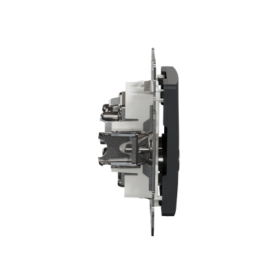 Sedna Design & Elements Gniazdo antenowe RTV końcowe 4dB czarny antracyt SDD114471R SCHNEIDER (SDD114471R)